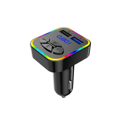 OEM ODM Bluetooths Music Dual USB Charger Handsfree Car Kit FM Transmitter Wireless Car MP3 Player with LED Display