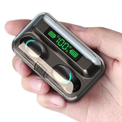 In-ear F9-5c TWS Wireless Headset Earphone BT 5.0 In-ear F9-5c Headse Power Bank Ipx5 Wireless Call Waterproof Binaural Genuine